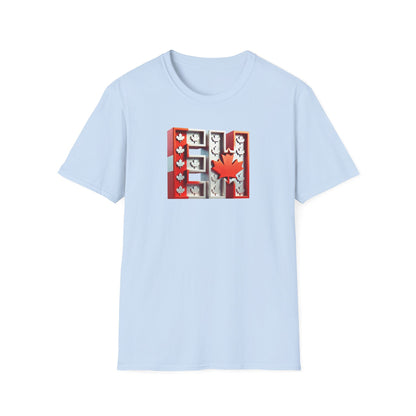 Canada EH Unisex Softstyle T-Shirt - Perfect for Canada Day